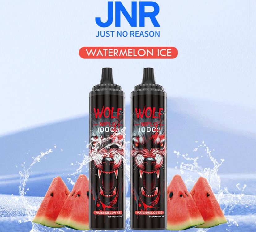 JNR Wolf Niplo 10000 Puffs Vape - лед од лубенице: Освежавајући талас у свету вапинга у Србији