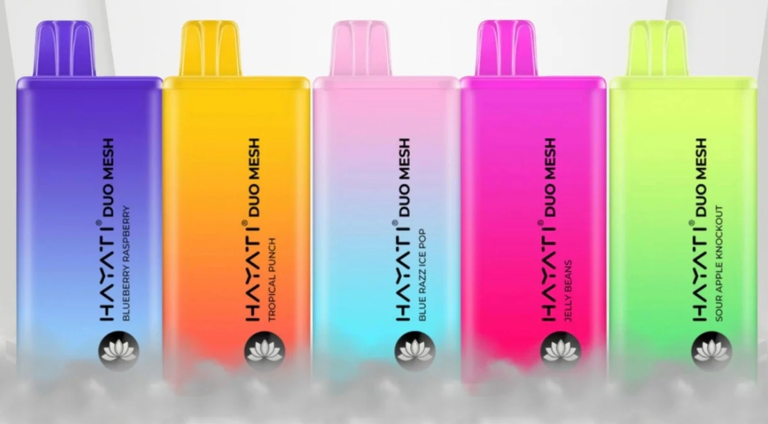 Hayati Duo Mesh 7000 Puffs Vape - боровница малина: Сладак и свеж корак у будућност вапинга